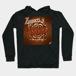 Happiness is Coffee on a fall day Hoodie